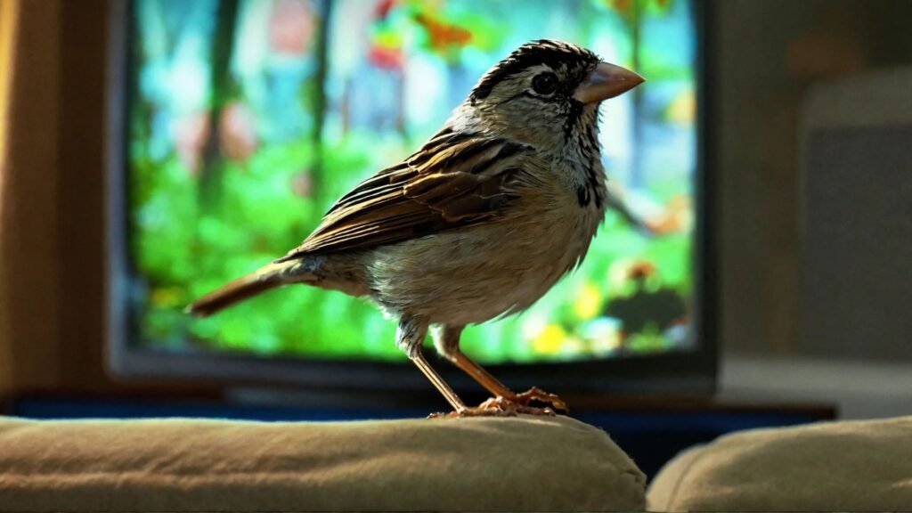 Can Birds Watch Tv?